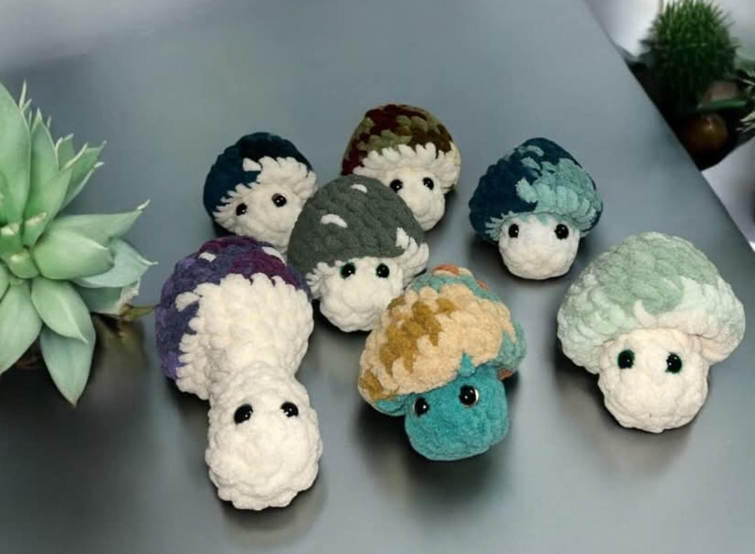 Poppable Mushrooms